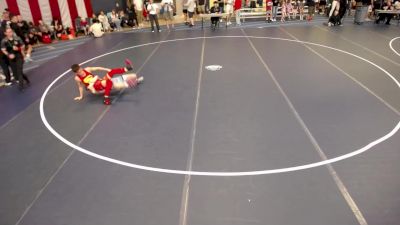 105 lbs Champ. Round 2 - Kaden Sergio, IA vs Jonah Karow, MN