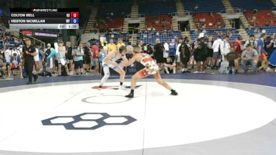 157 lbs Cons. Sub-rd Of 64 - Colton Bell, Kansas vs Heston McMillan, Wyoming