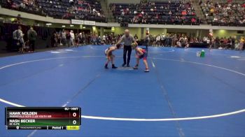 Round 1 - Hawk Nolden, Pardeeville Boys Club Youth Wr vs Nash Becker, DC Elite