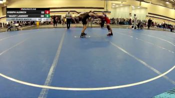 141 lbs 1st Place Match - Mazzy Lambert, Southwestern Michigan College vs Joseph Aldrich, East Stroudsburg University