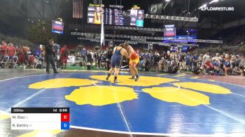 285 lbs Rnd Of 32 - Max Diaz, Florida vs Robbie Gentry, Indiana