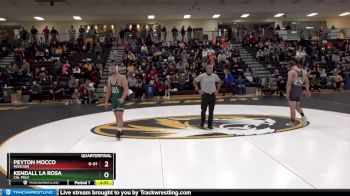 174 lbs Quarterfinal - Peyton Mocco, Missouri vs Kendall La Rosa, Cal Poly