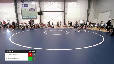 90 lbs Rr Rnd 4 - Evan Restivo, Meatballs vs Nelson Villafane, Mat Assassins Blue