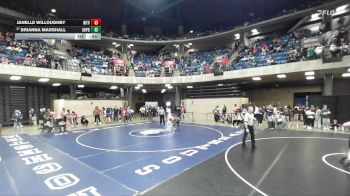 95 lbs Cons. Round 1 - Brianna Marshall, Shepard vs Janelle Willoughby, Mattoon