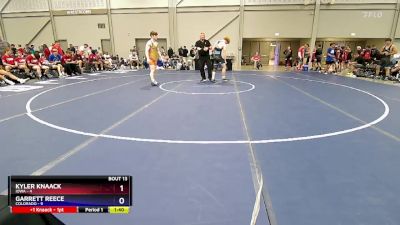 157 lbs Placement Matches (8 Team) - Kyler Knaack, Iowa vs Garrett Reece, Colorado