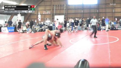 160 lbs Semifinal - Ryland Moss, Red Dot Wrestling vs Reid Clausi, Kd Trained