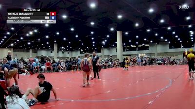 100+106 Champ. Round 1 - Allegra Keaton, Big Money Movin vs Natalie Beaumont, Halls Wrestling