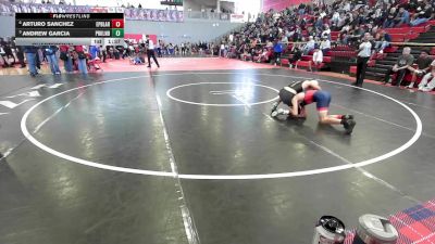 106 lbs Quarterfinal - Andrew Garcia, El Paso Parkland vs Arturo Sanchez, El Paso Bel Air