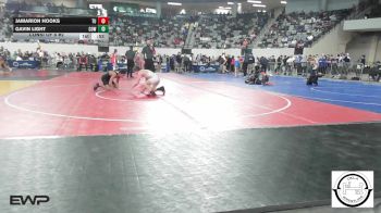101 lbs Consi Of 8 #2 - Jamarion Hooks, Tulsa Union vs Gavin Light, Coweta
