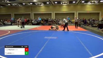 Match - Joseph Mecham, Sanderson Wrestling Academy vs Tyler Jones, Idaho Griz Wrestling Club