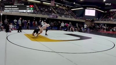 152 lbs Consolation - Jamison Devlin, Harrison Twp vs Treyton Barrett, Sayre