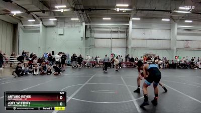 120 lbs Round 4 (8 Team) - Arturo Reyes, Mat Assassins vs Joey Whitney, Mat Assassins Red