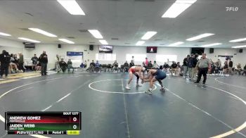 120 lbs Cons. Round 5 - Andrew Gomez, Porterville vs Jaiden Webb, Great Oaks