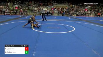 85 lbs Quarterfinal - Rosco Lewis, Prodigy WC vs Eli Cadena, Maverick Elite Wrestling