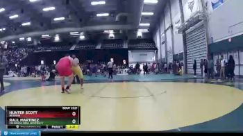 285 lbs Champ. Round 2 - Hunter Scott, Newman vs Raul Martinez, Colorado Mesa University