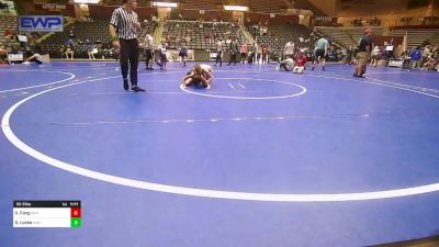 86-91 lbs Rr Rnd 5 - Kinley Fong, Panther Youth Wrestling-CPR vs Greyson Locke, North DeSoto Wrestling Academy