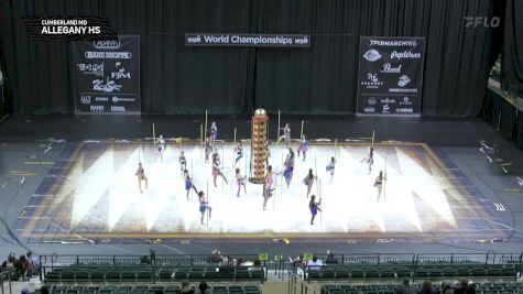 ALLEGANY HS "CUMBERLAND MD" at 2025 WGI Guard World Championships