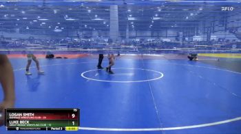 80 lbs Round 3 (4 Team) - Esaias Perez, RAMPAGE WRESTLING CLUB vs Jonathan Crouse, GREAT BRIDGE WRESTLING CLUB