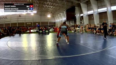 175 lbs Elliott Karol, Minnesota Red vs Brieon Mayfield, North Carolina