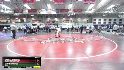 285 lbs Cons. Round 6 - Excell Brooks, Marian University (IN) vs Gavin Howes, Avila
