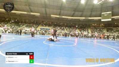 110 lbs Quarterfinal - Jayvyn Allami, Team Tulsa Wrestling Club vs Jayden Denson, Siouxland Wrestling Academy