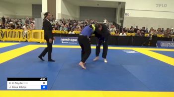 Kelly Ann Kirkland-Snyder vs Jenifer Rose Ritzke 2024 World Masters IBJJF Jiu-Jitsu Championship