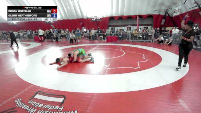 215 lbs Champ. Rd Of 32 - Brody Hoffman, Askren Wrestling Academy vs Glenn Weatherford, Callan Wrestling Academy