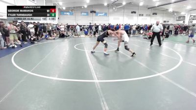 C-132 lbs Consi Of 16 #2 - Georgie Mamakos, WV vs Tyler Turnbaugh, OH