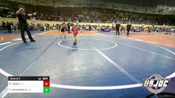 52 lbs Consi Of 4 - Riott Gates, Elgin Wrestling vs Connor Armendariz, Tuttle Wrestling Club