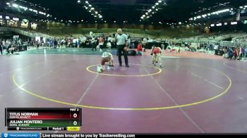 126 lbs Cons. Round 5 - Julian Montero, Doral Academy vs Titus Norman, Dobyns Bennett