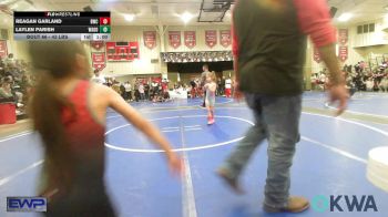 43 lbs Rr Rnd 3 - Reagan Garland, Berryhill Wrestling Club vs Laylen Parish, Wagoner Takedown Club