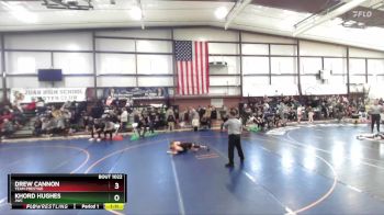 85 lbs Champ. Round 1 - Drew Cannon, Team Prestige vs Khord Hughes, JWC