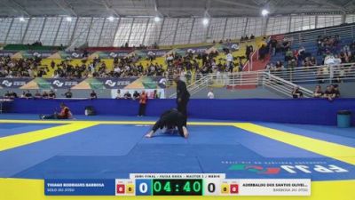 ADERBALDO DOS SANTOS OLIVEIRA vs THIAGO RODRIGUES BARBOSA 2026 FPJJ Circuito Paulista GI Etapa 3