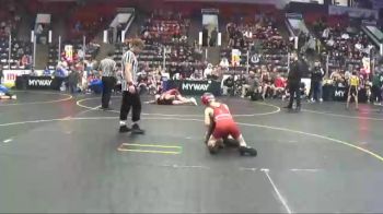 92 lbs Round 1 (4 Team) - Nick Ryan, Byron Center vs Lyle O`Boyle, Lowell White