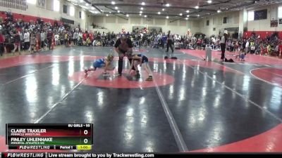 55 lbs Round 4 - Finley Uhlenhake, Immortal Athletics WC vs Claire Traxler, Pinnacle Wrestling