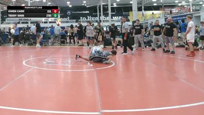 105 lbs Rr Rnd 4 - Owen Carr, Steller Trained Boba - MS vs Teddy Sims, Shore Thing WC - MS