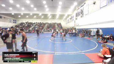 150 lbs Cons. Round 2 - Landon Stewart, Huntington Beach High School vs Alec Avedissian, Harvard Westlake