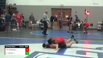 132 lbs 3rd Place Match - Miles Velasquez, Cascia Hall vs Logan Trenary, Southeast Polk