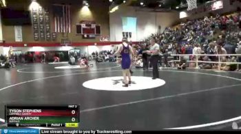 145 lbs Cons. Round 2 - Tyson Stephens, Campbell County vs Adrian Archer, Buffalo