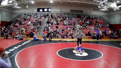 52-55 lbs Round 1 - Holden Hixson, SlopeSide WC vs Chase Greiner, Mt. Pleasant