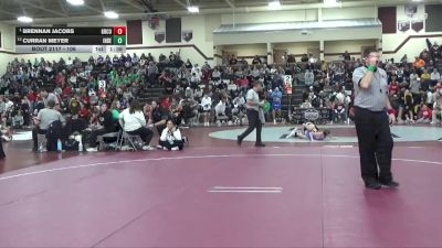 106 lbs Cons. Round 2 - Brennan Jacobs, Greene County vs Curran Meyer, Independence