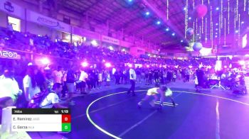 74 lbs Quarterfinal - Ezekiel Ramirez, Juggernaut WC vs Cree Garza, Inland Northwest Training Center