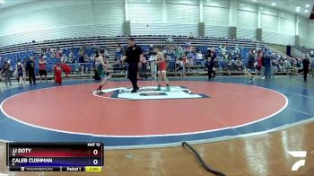 92 lbs Round 2 - Jj Doty, IN vs Caleb Cushman, IL