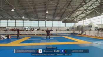 Fabrizio Luchi vs Yeison Molina Prendes 2026 UIJJ SARDINIAN BJJ OPEN