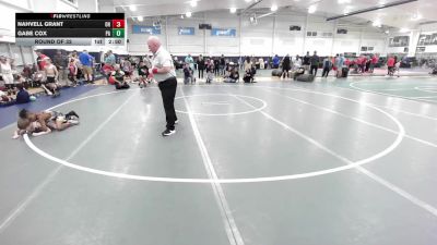 M-60 lbs Round Of 32 - Nahvell Grant, OH vs Gabe Cox, PA