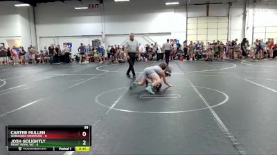 98 lbs Round 1 (8 Team) - Carter Mullen, Warhawks Wrestling vs Josh Golightly, Front Royal WC