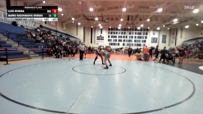 215 lbs Cons. Round 2 - Marko Radovanovic-Duenas, Coastal Academy vs Luis Rivera, Mater Dei Catholic