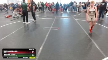 125 lbs Cons. Round 1 - Ladson Fraser, JET vs Kellen Titus, Cobra Wrestling Club