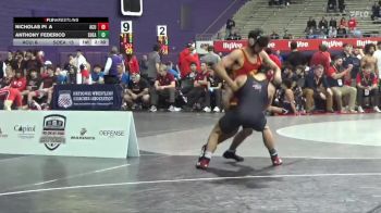 165 lbs Round 1 (16 Team) - Nicholas Pia, Arizona Christian University vs Anthony Federico, Southeastern