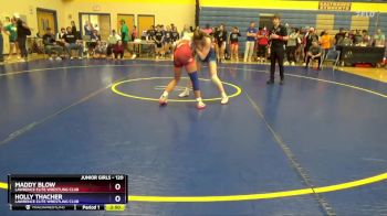 120 lbs Round 1 - Maddy Blow, Lawrence Elite Wrestling Club vs Holly Thacher, Lawrence Elite Wrestling Club